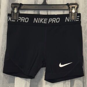 Nike Pro Girl’s Athletic Black Shorts